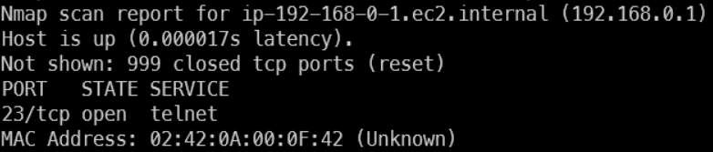 nmap scan